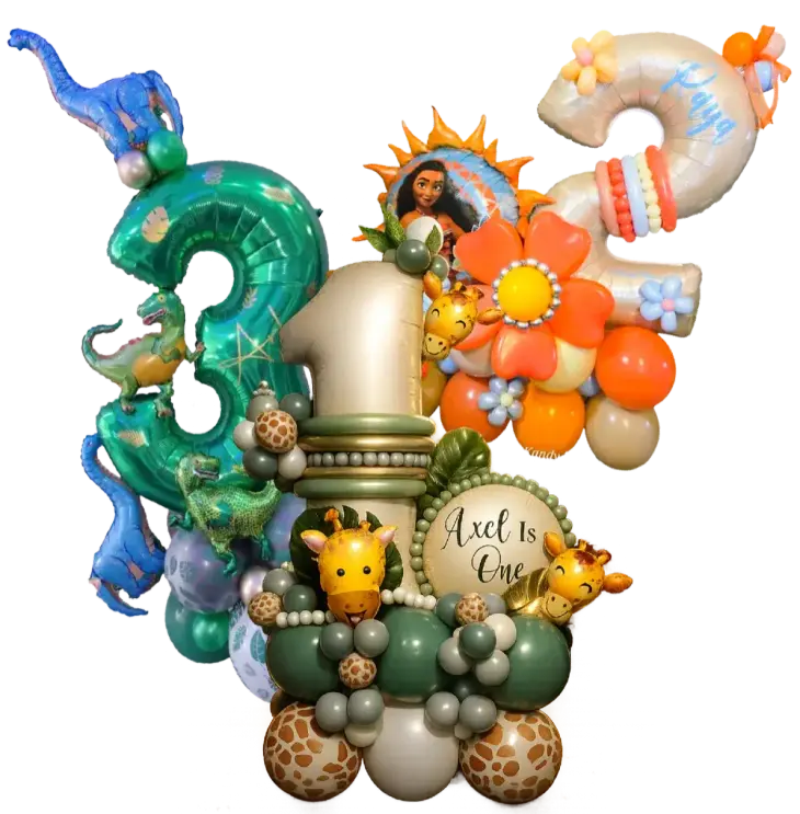 Birthday Balloon Numbers