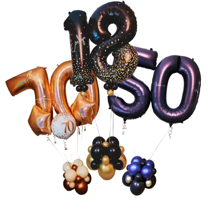Birthday Balloon Display